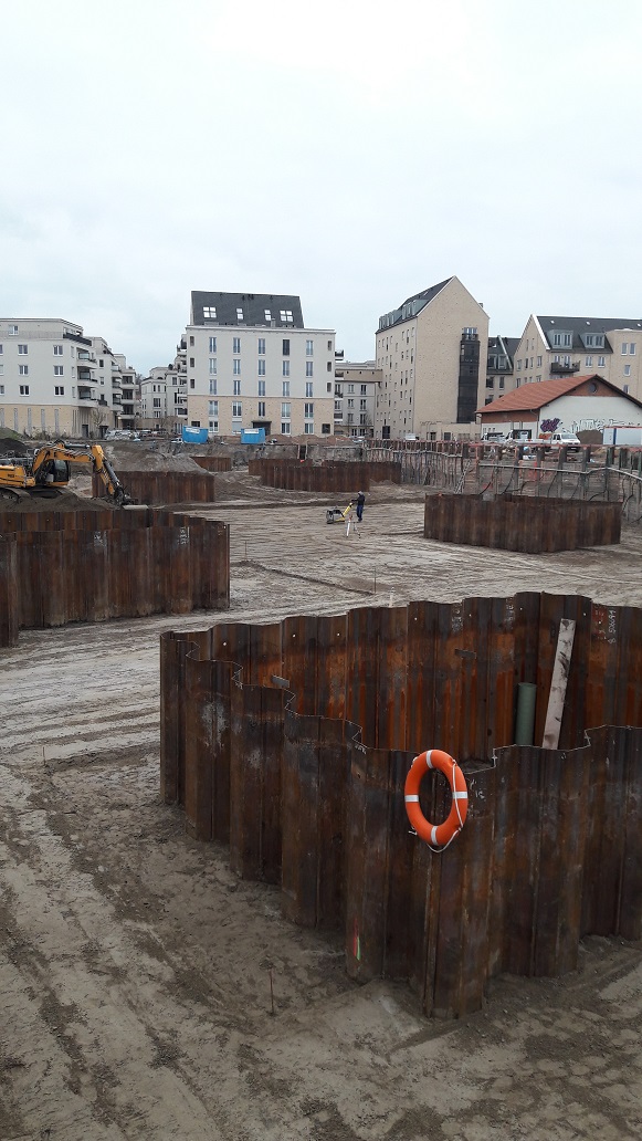 Baubeginn Havel-Quartier Potsdam Block E+F