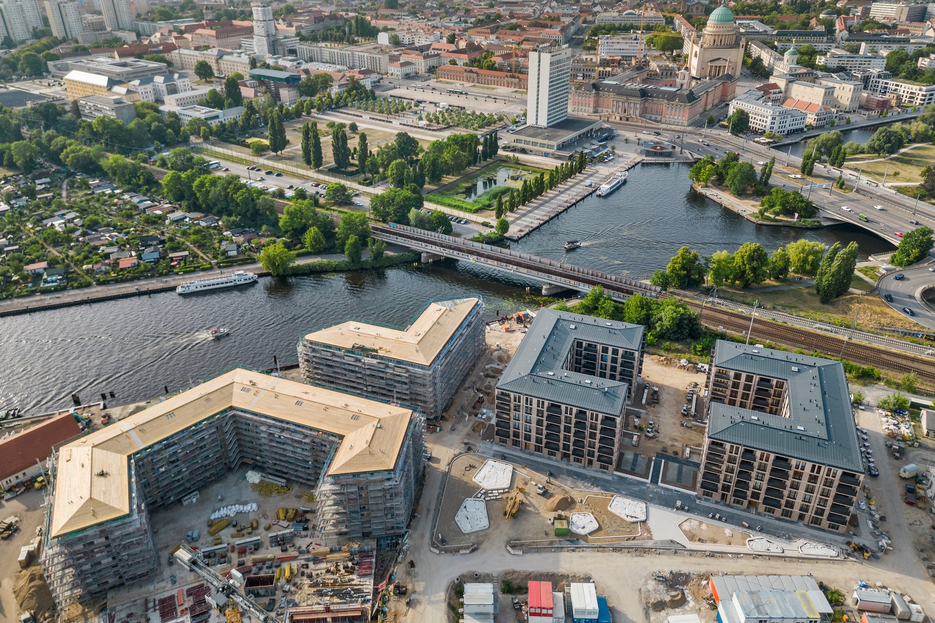 Baubeginn Havel-Quartier Potsdam Block E+F