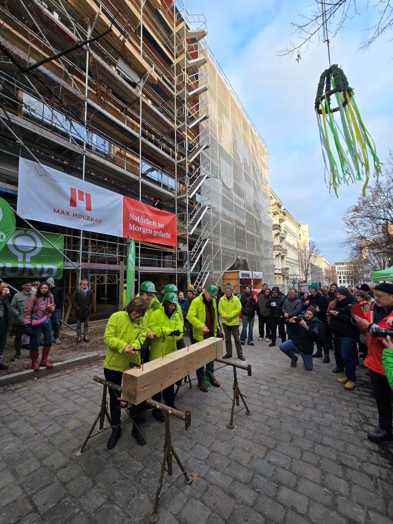 Richtfest Bundesgeschäftsstelle BUND